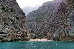Una excursión a Torrent de Pareis en Mallorca