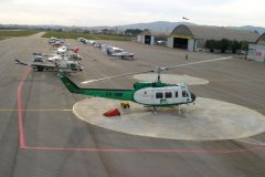 Helicopter travel around Mallorca