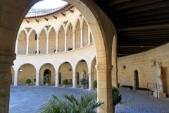 El castillo de Bellver de Palma de Mallorca