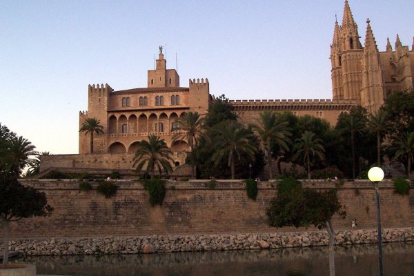 Almudaina palace in Palma de Mallorca